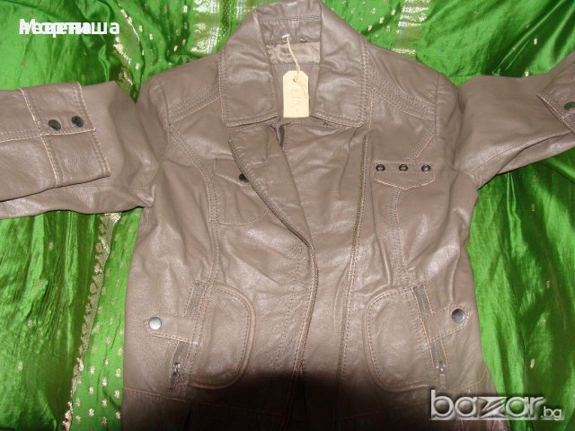  Ново vero moda естествена кожа ДАМСКО  яке РАЗПРОДАЖБА , снимка 2 - Якета - 21111575