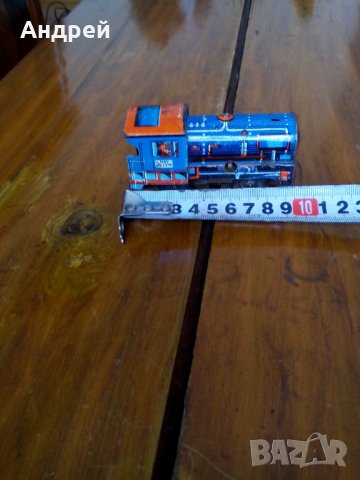 Стара играчка Локомотив, снимка 7 - Антикварни и старинни предмети - 24157066