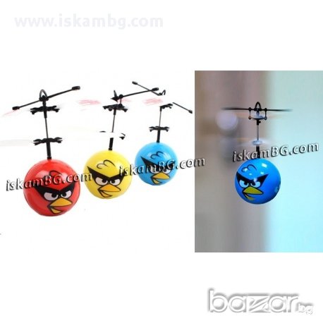 Летящо пиле хеликоптер Angry Birds, снимка 2 - Други - 13622342