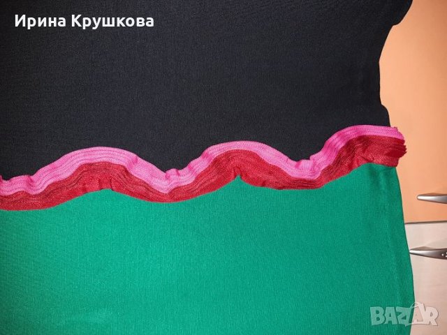 Рокля, сукман от по плътно трико. Много интересен модел, снимка 4 - Рокли - 25594139