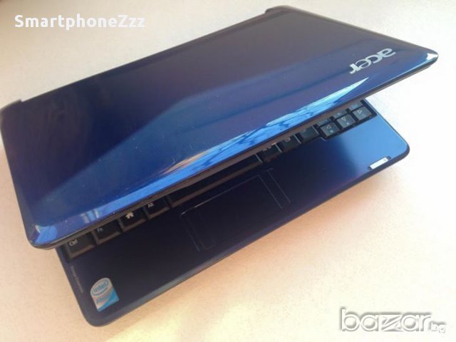8.9" Acer Aspire One Zg5 Blue Intel Atom N270 1.60ghz/1024mb DDR 2/120гб/ Wi-fi/1024 х 600/ , снимка 1 - Лаптопи за дома - 10725763