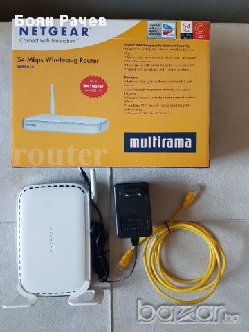 Netgear безжичен рутър WGR614v6
