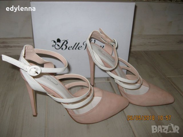 Елегантни обувки Belle Women №38, снимка 1 - Дамски обувки на ток - 21735510