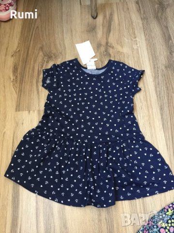 Оригинални нови цветни роклички H&M! 68р, снимка 5 - Бебешки рокли - 24741749