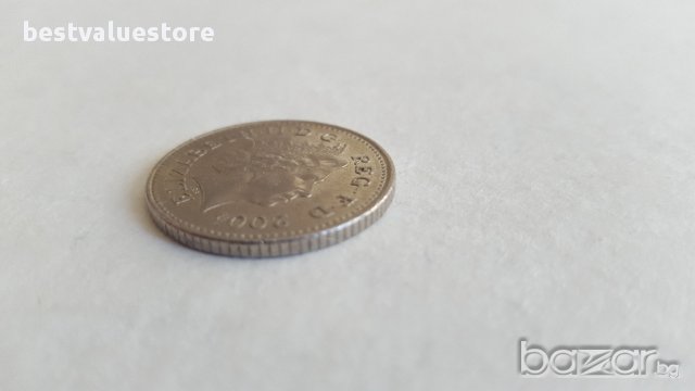 Монета От 10 Английски Пенса От 2004г. / 2004 10 UK Pence Coin KM# 989 Sp# 4650, снимка 2 - Нумизматика и бонистика - 15888812