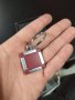 Плюс подарък! Прекрасен Дамски Подаръчен Комплект Ключодържател и запалка в червено, снимка 5