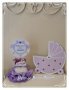 украса за посрещане на новородено у дома в лилаво, снимка 1 - Други - 16439316