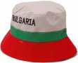 шапка в цветовете на българското знаме и надпис ПРОМОЦИЯ