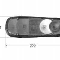 Стъкла за стопове на камион, бус Renault, Peugeot, Fiat ,Daf, Iveco, снимка 2 - Части - 22659526