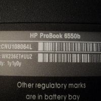HP ProBook 6550b-на части, снимка 3 - Части за лаптопи - 25176128