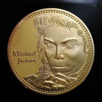 Майкъл Джексън / Michael Jackson - Монета, снимка 1 - Нумизматика и бонистика - 20509893