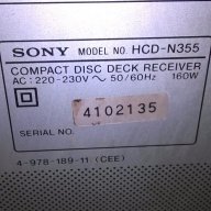 Sony hcd-n355 cd deck receiver-внос швеицария, снимка 12 - Ресийвъри, усилватели, смесителни пултове - 17790897