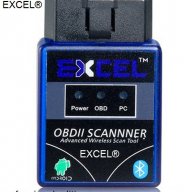 EXCEL® ELM327 OBD2 Bluetooth универсален кодчетец за автодиагностика - Professional Edition, снимка 1 - Аксесоари и консумативи - 8484339