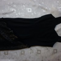 Еластична черна рокля , снимка 7 - Рокли - 19137330