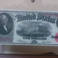 Сувенири банкноти - 2 долара 1917, снимка 1 - Нумизматика и бонистика - 10332941