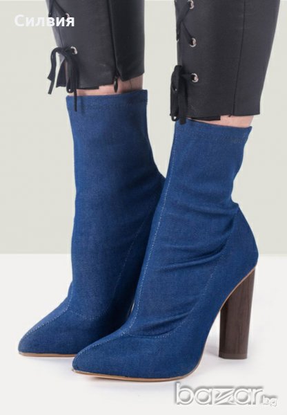 Уникални дънкови боти за 45лв, снимка 1