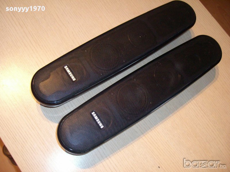 samsung 2 броя тонколони 45/10/10см-внос швеицария, снимка 1
