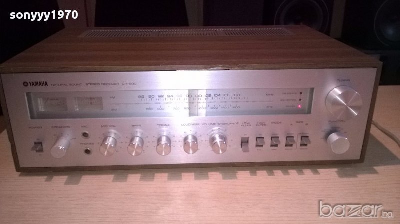 Yamaha cr-600 retro receiver-made in japan-320w-внос швеицария, снимка 1