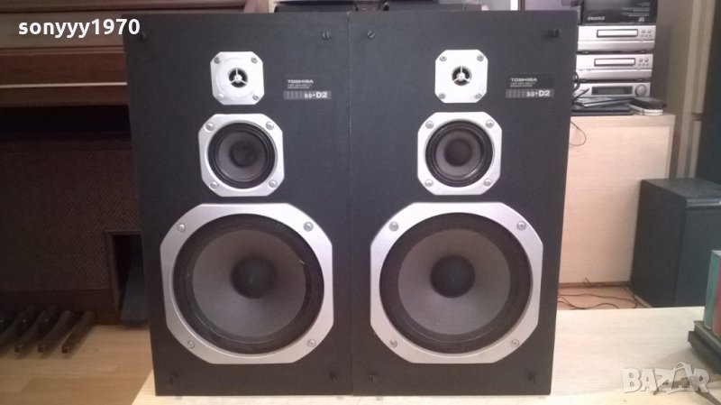 toshiba ss-d2 high fidelity-2x40w/8ohm-внос англия, снимка 1