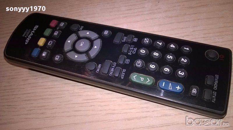 Sharp lcd tv remote-внос швеицария, снимка 1