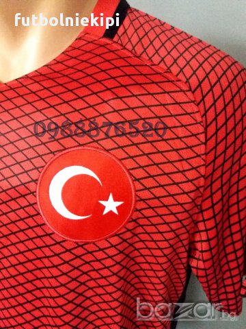 ПРОМО Турция домакинска червена тениска 2016/18, снимка 1 - Спортни дрехи, екипи - 14523644