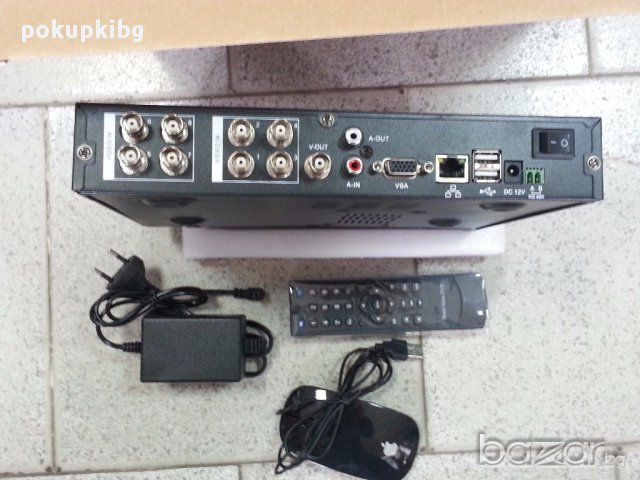 DVR 4 или 8 + 1000gb хард диск hd 4 канален Dvr/двр рекордер-записващо, снимка 11 - Камери - 10526442