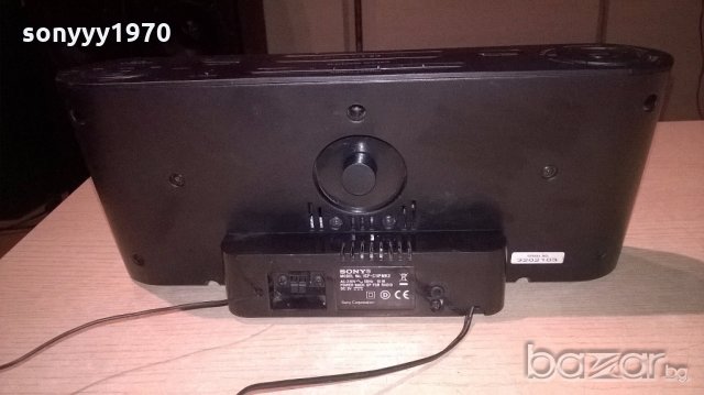 sony iphone/tuner/clock/aux/ampli+adaptor-внос англия, снимка 3 - Ресийвъри, усилватели, смесителни пултове - 19582368