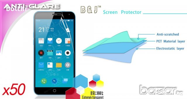 SCREEN PROTECTOR MATE MEIZU M1 NOTE, снимка 1
