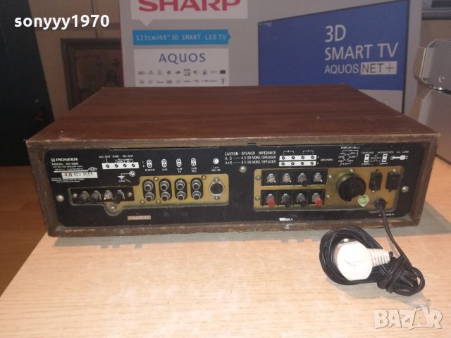 pioneer-retro receiver-внос швеицария, снимка 14 - Ресийвъри, усилватели, смесителни пултове - 21526367