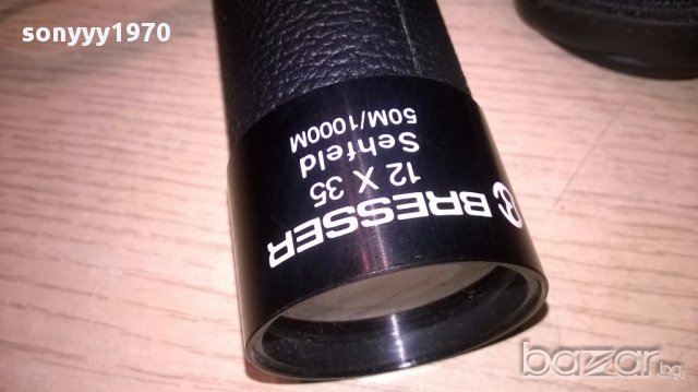 оптика Bresser 12x35 марков монокъл-14/28см-внос швеицария, снимка 4 - Ножове - 15737375