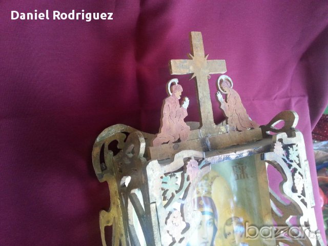 Старинен Руски Иконостас Дърворезба19Век, снимка 3 - Антикварни и старинни предмети - 16357457