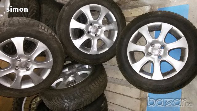 Алуминиеви джанти със зимни гуми за RENAULT. DACIA, снимка 1 - Гуми и джанти - 15632396