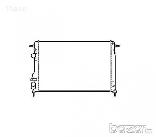 Воден радиатор DACIA,RENAULT № hk2108, снимка 1 - Части - 14440339