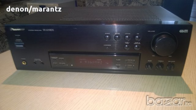 pioneer sx-205rds-stereo receiver-370 watts-rds-made in uk-внос швеицария, снимка 8 - Ресийвъри, усилватели, смесителни пултове - 8255551
