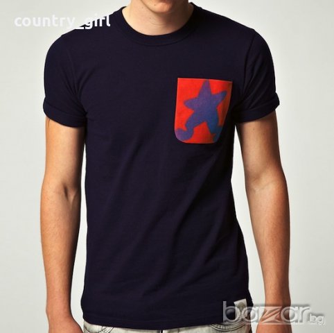 g star contrast pocket  by mark newson - страхотна мъжка тениска, снимка 2 - Тениски - 18878350
