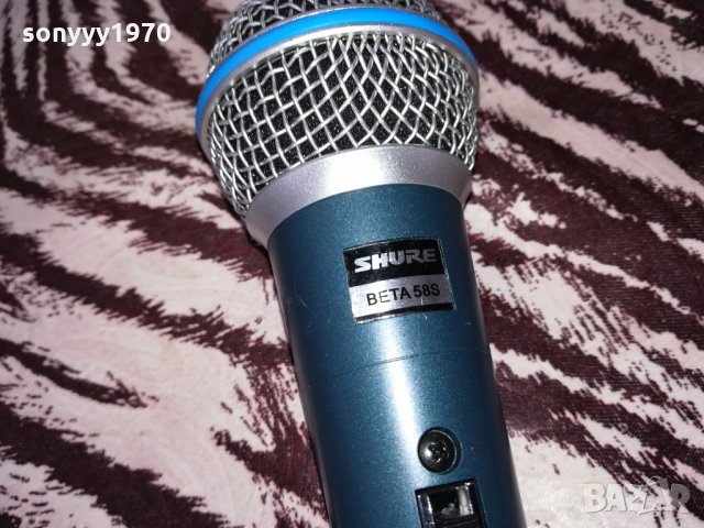 shure microphone-вокален-внос швеицария, снимка 7 - Микрофони - 23811961