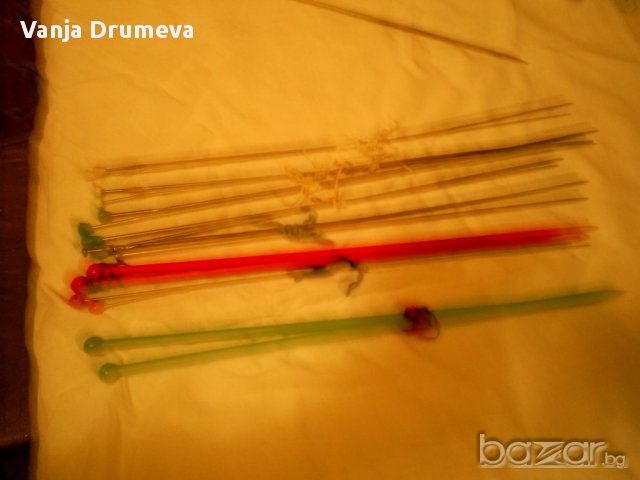 куки за плетене 5 комплекта  и 3 обръча