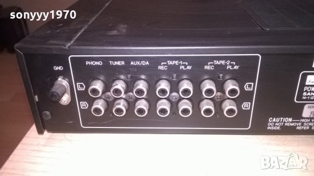 sansui au-d101 stereo amplifier-made in japan-внос швеицария, снимка 6 - Ресийвъри, усилватели, смесителни пултове - 25328785
