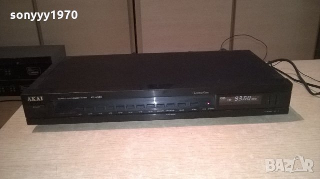 akai at-a335 stereo tuner-внос швеицария, снимка 5 - Ресийвъри, усилватели, смесителни пултове - 21820148