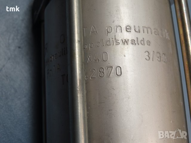 Пневматичен цилиндър ORSTA 63x40, снимка 4 - Резервни части за машини - 24199022