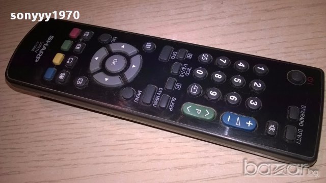 Sharp lcd tv remote-внос швеицария, снимка 1 - Дистанционни - 17632313