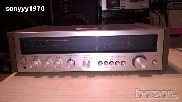 Kenwood kr-4400-stereo receiver-japan-внос швеицария, снимка 9 - Ресийвъри, усилватели, смесителни пултове - 15540734