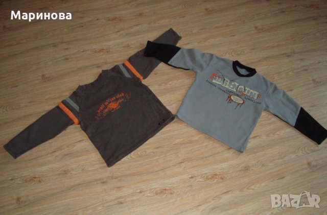 Дебели ватирани блузки и панталони+подаръчни, снимка 4 - Детски Блузи и туники - 23545479