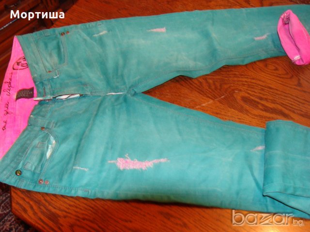 ТОТАЛНА РАЗПРОДАЖБА  one green elephant оригинални дамски дънки , снимка 2 - Дънки - 21323638