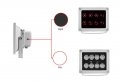 CCTV 8 ARRAY LED 42milChip Infrared Oсветител Илюминатор 55M Нощно Виждане Камери за Видеонаблюдение, снимка 6