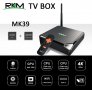 RKM MK39 Rockchip RK3399 4GBRAM 32GBROM 4K/3D 1GB WiFi2.4/5G Mali-T860 6 Ядрен TV Box USBTypeC 5Gbps, снимка 1
