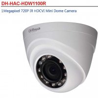 DAHUA HAC-HDW1100R 1 Mегапикселова 4 в 1 камера, превключване: HDCVI, AHD, HDTVI или аналогов режим, снимка 1 - HD камери - 22412351