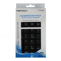 Нова цифрова клавиатура, Numeric Keypad FANTECH, FTK-801, снимка 1 - Клавиатури и мишки - 22425140
