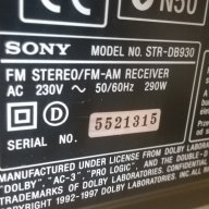 sony str-db930-fm stereo receiver-290w-7chanel-4optical-6s-video-внос швеицария, снимка 8 - Ресийвъри, усилватели, смесителни пултове - 8526798