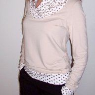 Дамска блуза на точки, снимка 1 - Блузи с дълъг ръкав и пуловери - 8398909